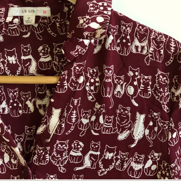 Le Lis Tops - NWOT Le Lis Cat Blouse